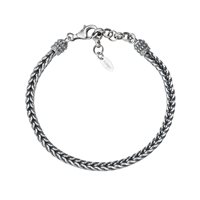 Bracciale Amen Uomo Hipster in Argento BRUSPB - BRUSPB